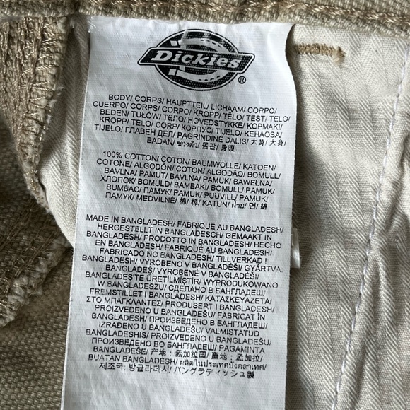 NEW Dickies Carpenter Pants, low-rise, baggy wide-leg silhouette. 100% COTTON - Picture 14 of 16